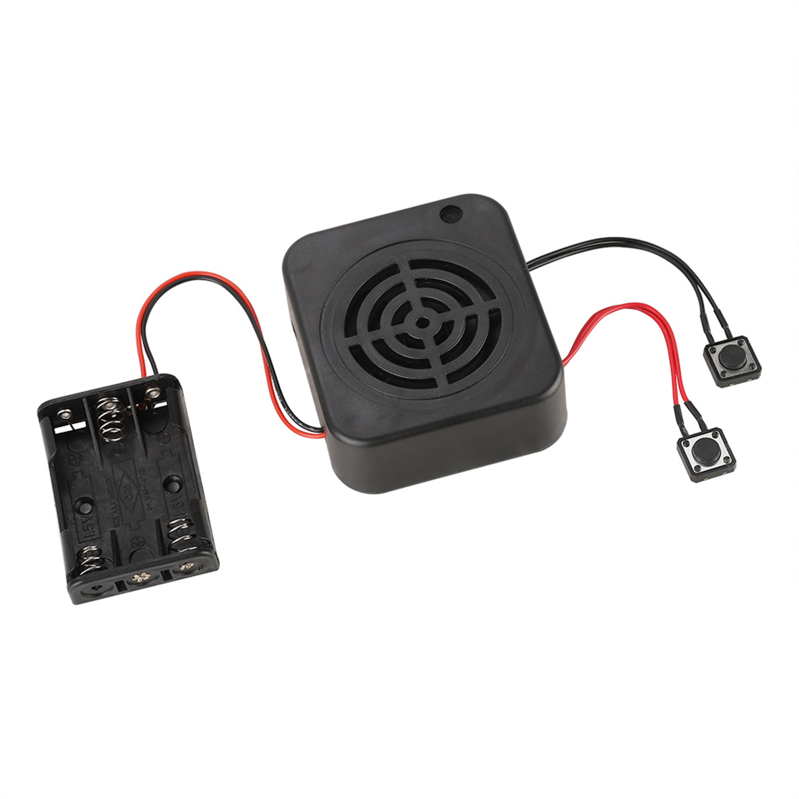 3w DIY Sprach aufzeichnung sbox Nachrichten Kasten Modul klarer Klang für Stofftiere/beschreibbare Klang Kasten DIY Aufnahme modul: Schwarz