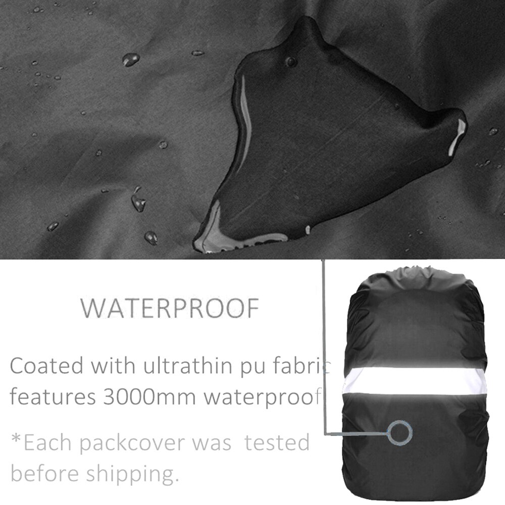 Wodoodporny plecak pokrowiec przeciwdeszczowy pokrowiec odblaskowe osłony przeciwdeszczowe pokrowiec pokrowiec przeciwdeszczowy pokrowiec przeciwdeszczowy na zewnątrz kemping piesze wycieczki wspinaczka