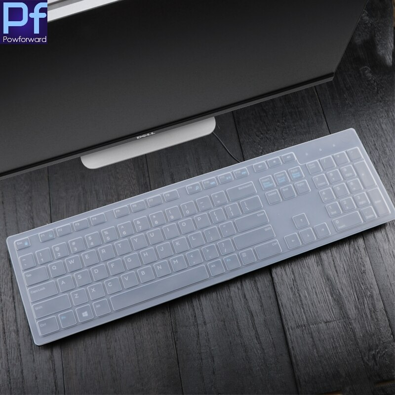 Pour Dell Inspiron Aio Kb216 Kb216P Kb216T KM636 tout-en-un Pc de bureau étanche à la poussière protecteur peau clavier couverture