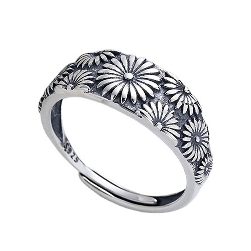 Bague Vintage En Bronze - Jolie Bague Ancienne à Petit Prix