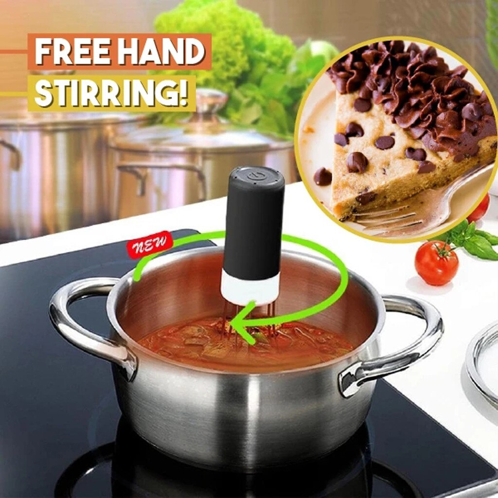 Automatische Handen Ei Kloppers Gratis Pasta Robotic Draadloze Stirrer Soep Chocolade Keuken Voedsel Auto Roerder Automatische Blender Gereedschap