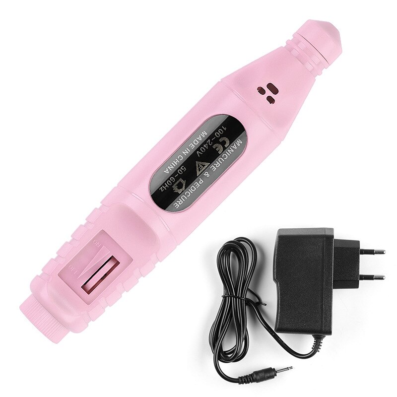 1Set Electric Nail Drill Machine Manicure Machine Nail Art Pen Pedicure Nail File Nail Art Tools Portable TSLM1: 05