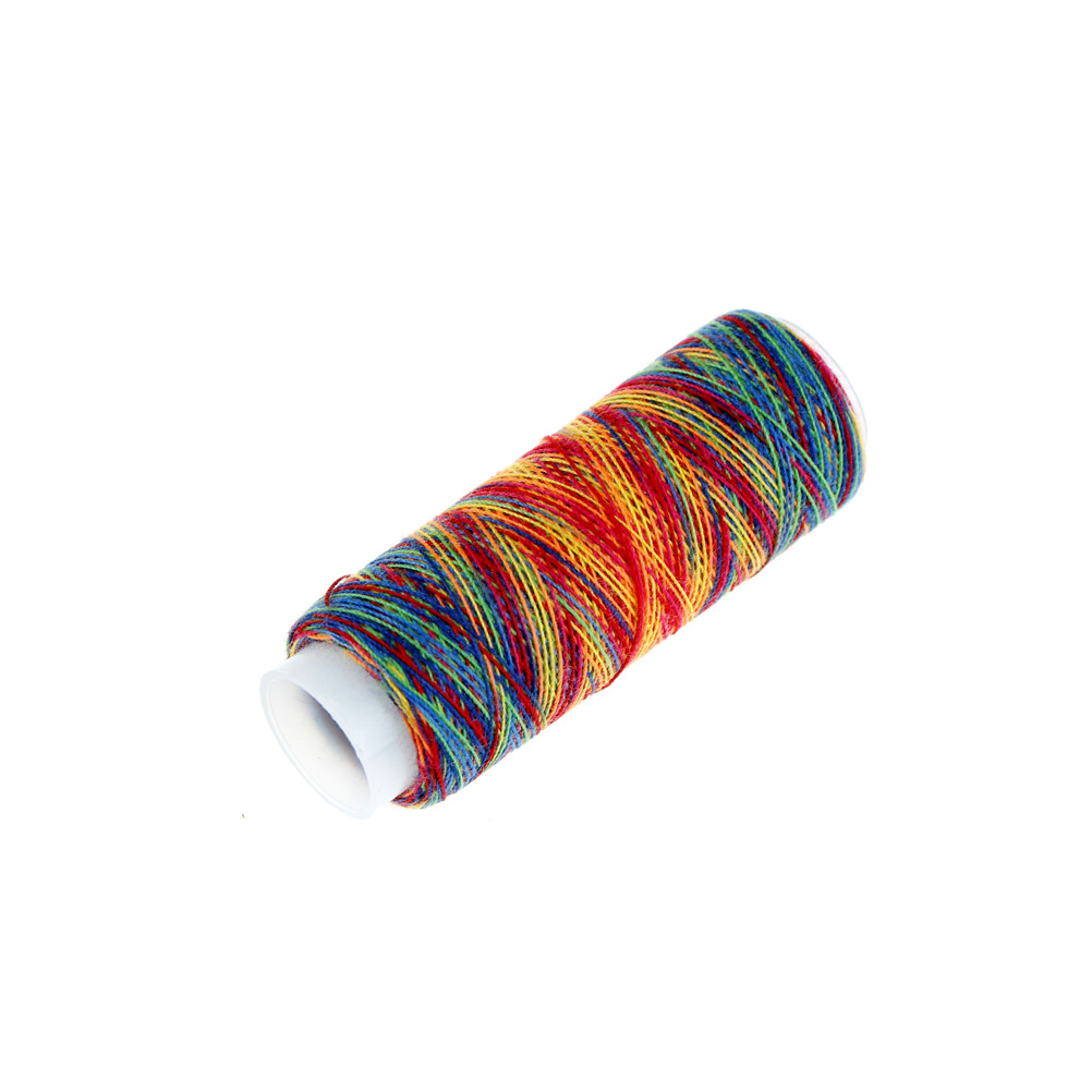 5pcs Rainbow Color Sewing Thread DIY Embroidery Sewing Yarn Knitting Thread