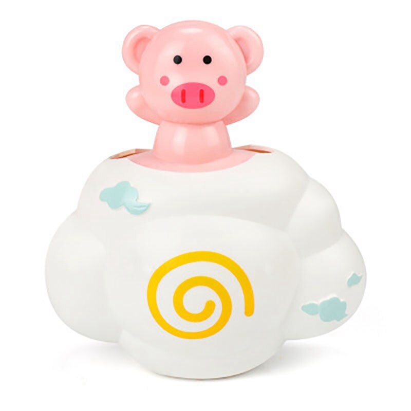 3 Pack pluie nuage baignoire jouets pour enfants baignoire temps pour enfants coloré pomme de douche Fun bain jouets horloge eau jouets