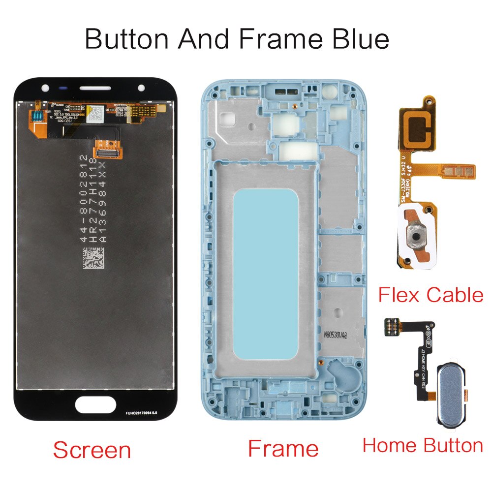 AMOLED LCD Screen for Samsung Galaxy J3 Pro J330F J330FN - 5.0 inch Display with Touch Digitizer