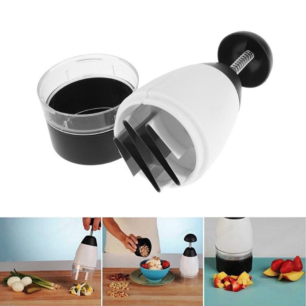 1 Pc Garlic Triturator Slap Chop Food Chopper Machine Grater Chop Vegetable Chopper Slap Chop Kitchen Accessories