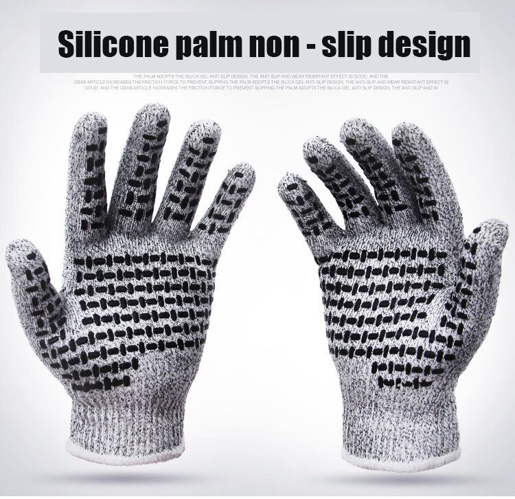 Anti-cut Gloves Safety Cut Proof Stab Resistant Stainless Steel Wire Metal Mesh Kitchen Butcher Cut-Resistant Outdoor Safe Glove