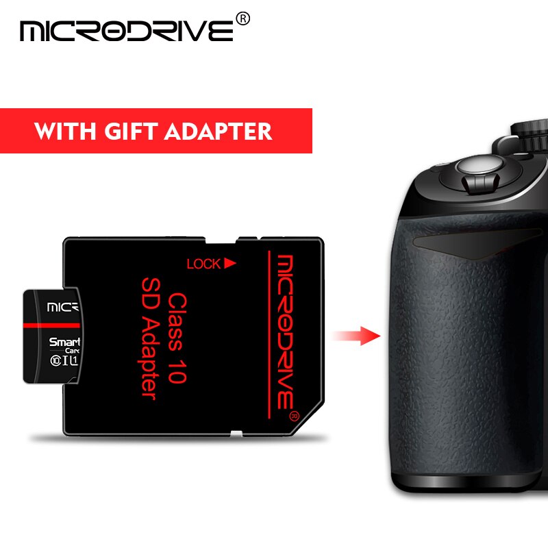 Klasse 10 geheugenkaart 128gb 32gb micro sd kaart 64gb 16gb tarjeta high speed mini tf kaart met gratis adapter