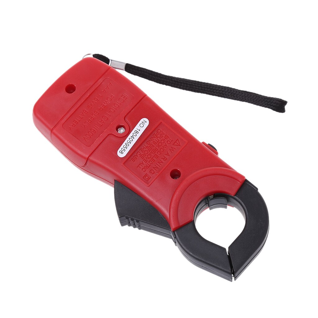 Digital Clamp Multimeter AC DC Voltmeter Ammeter LCD Ohmmeter Volt Tester Meter W329