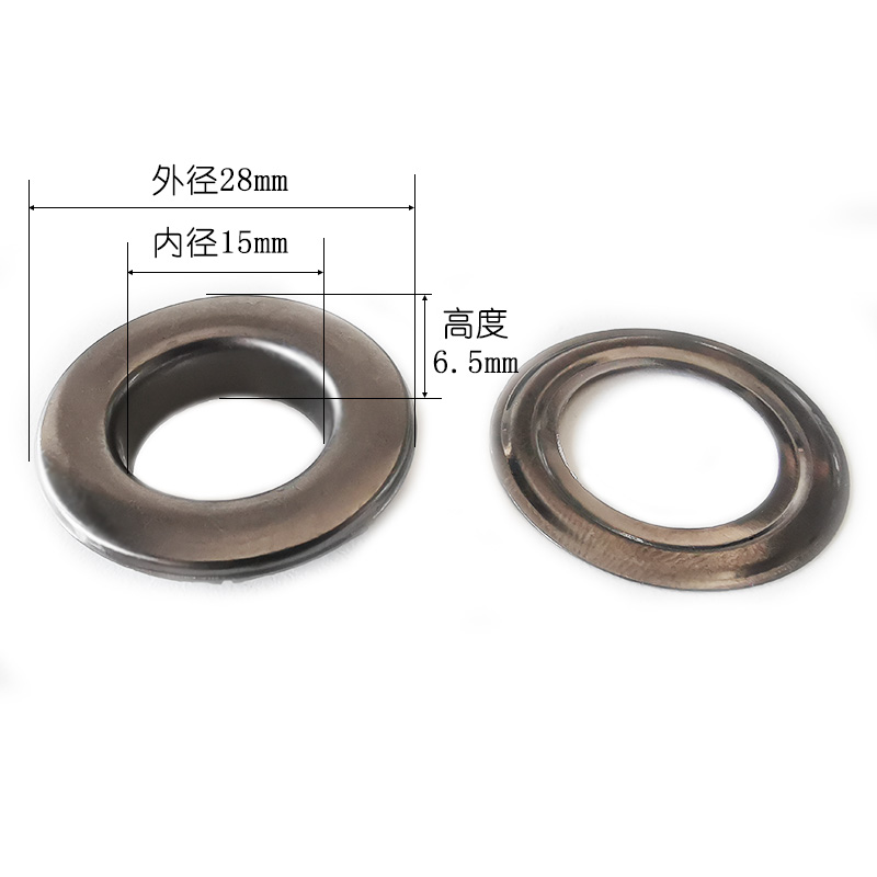 10Pcs 12mm 14mm 15mm Grommet Eyelets Metal Eyelets with Washers Curtain Grommet: Gold