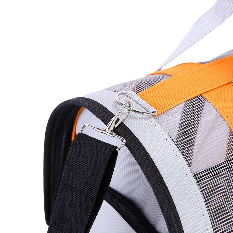 Przenośna torba podróżna dla psa i kota Oddychająca siatka dla małych psów i kotów Składana torebka z siatki dla małych i średnich klatek