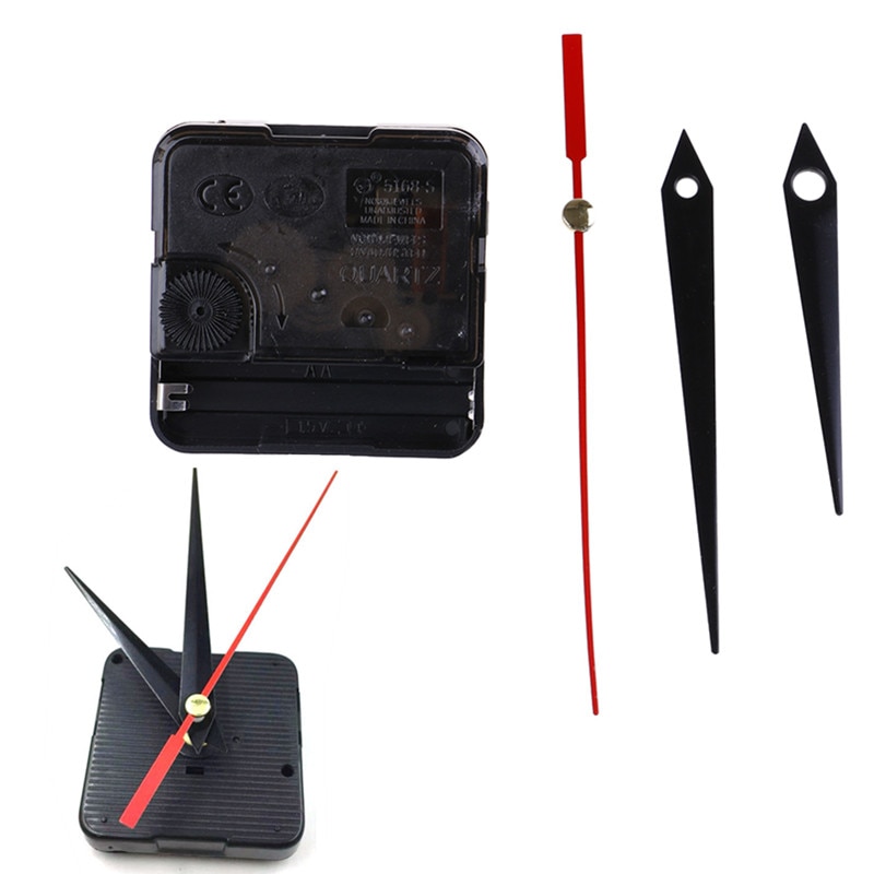 ! 1Set Diy Opknoping Quartz Horloge Stille Wandklok Beweging Quartz Reparatie Beweging Klok Mechanisme Onderdelen Met Naalden