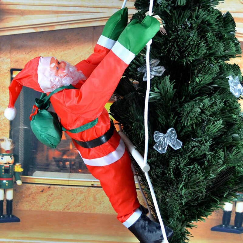 Weihnachten Anhänger Leiter Weihnachten Santa Puppe Baum Neue Jahr Dekoration gefallen Dekoration