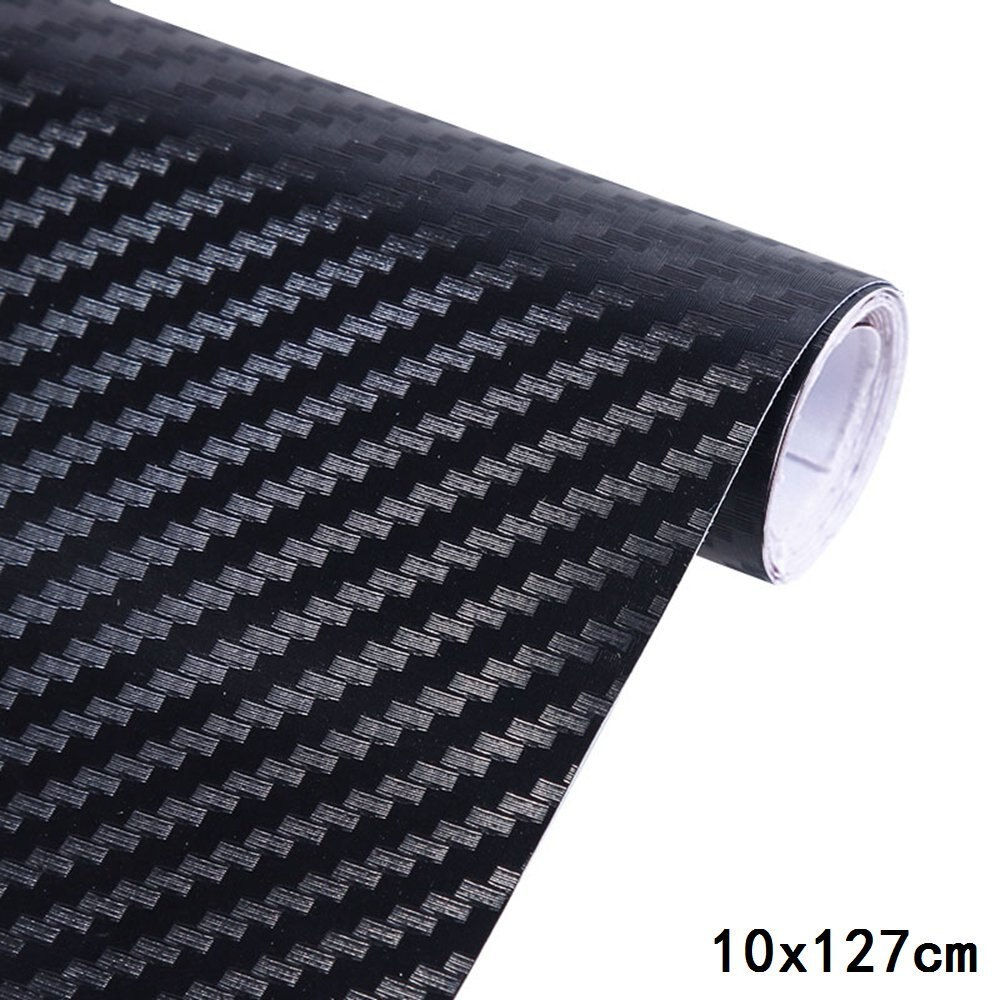 Carbon Fiber Vinyl Film Tile Stickers Waterproof Motorcycle Car Detailing Wrap Sticker Kitchen Cabinet Bathroom Wallpaper Decor