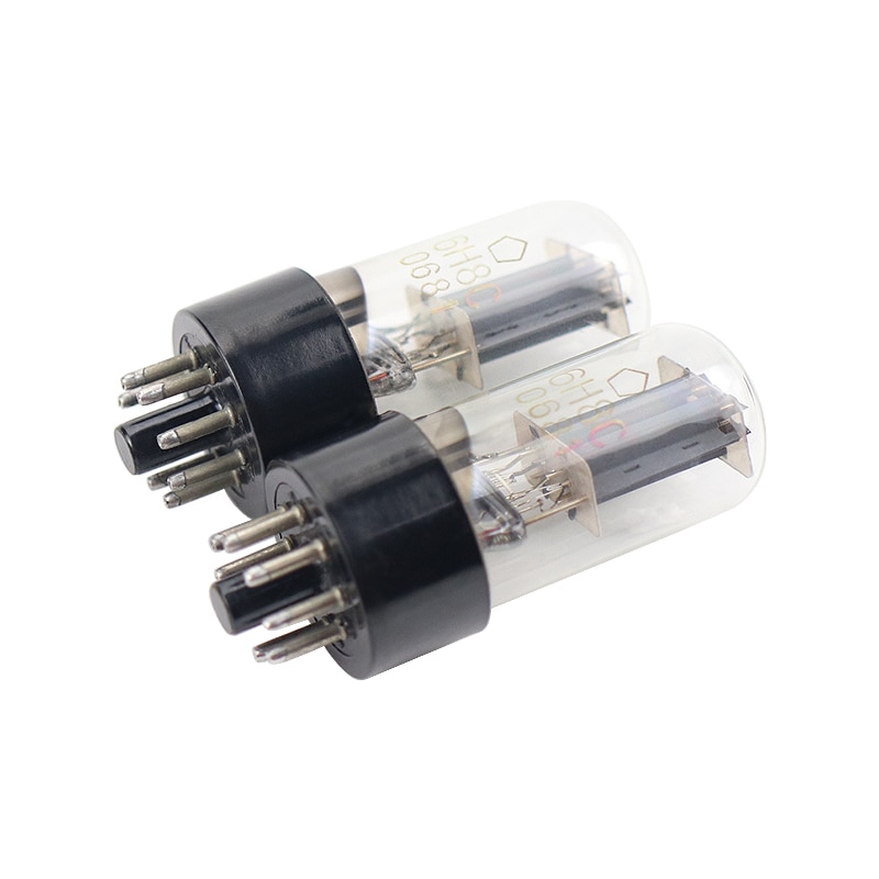 GHXAMP Amplifier Tube 6H8C Vacuum Replaces 6N8P/5692/6SN7/ECC33/CV181 Electronic Pairing Tube For Lifting Bass Valve 2pcs