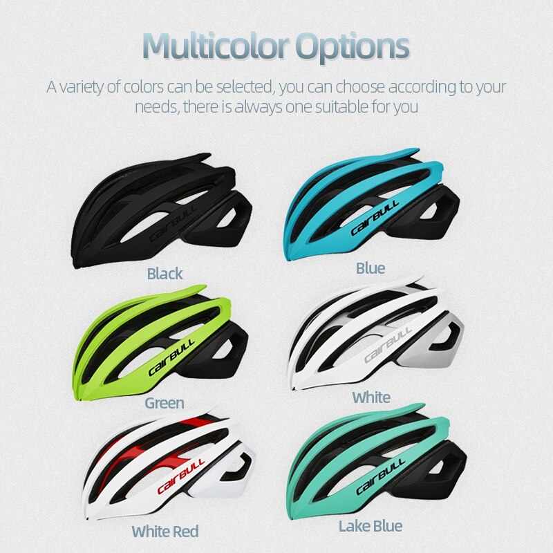 CAIRBULL Cycling Helmet for Man Woman Road Mtb Double EPS Structure Helmet Ultra-light Comfortable Breathable Safety Bike Helmet