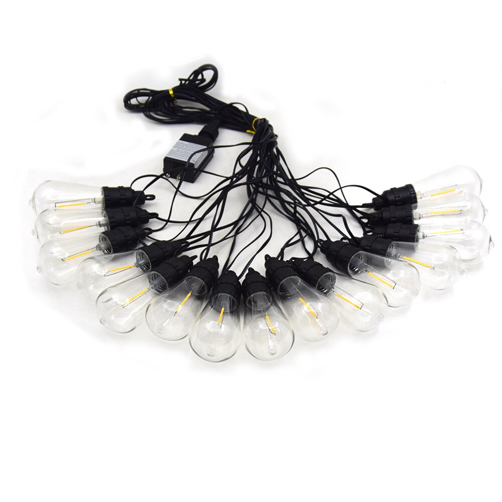 AIFENG Outdoor Waterproof Series Lights Low Pressure Safety Led String Lights Outdoor Edison Bulb