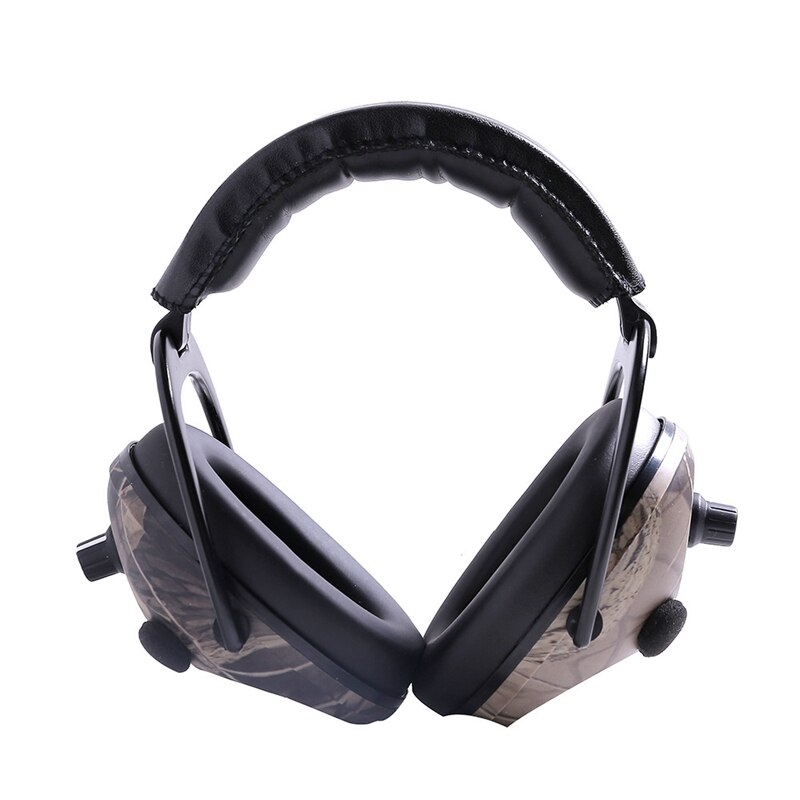 Noise Reduction Ear Protector industry Electronic Damper Built-in battery Head-Mounted Headphones Work Hearing Protector