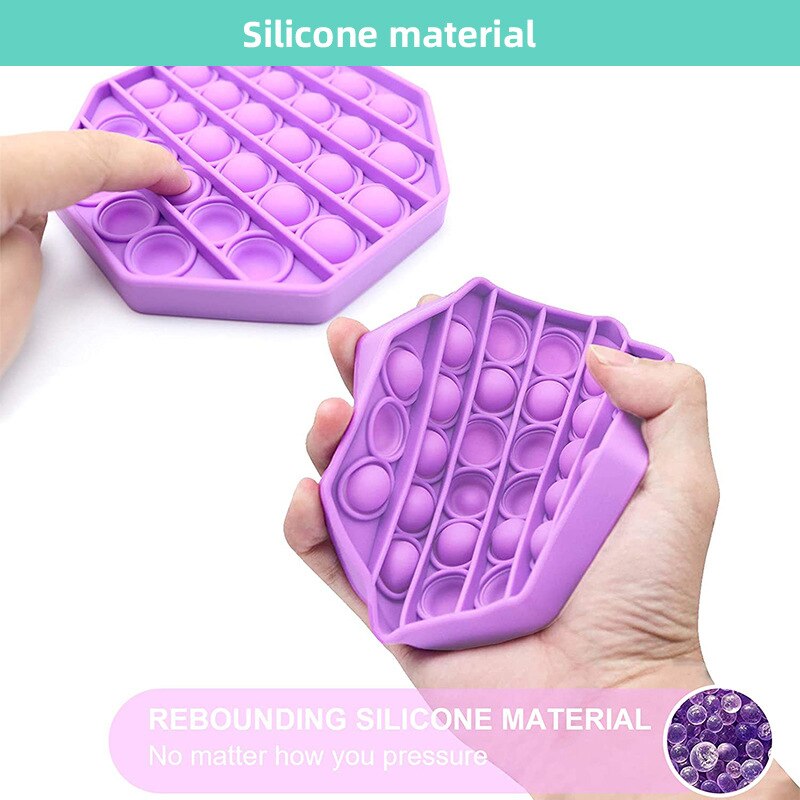 Pop Push Blase Zappeln Spielzeug Erwachsene Stress Relief Spielzeug Antistress PopIt Weiche Squishy Anti-Stress Lustige Sensorischen Benötigen spielzeug
