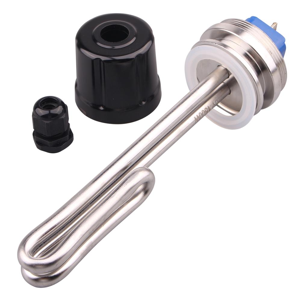 Electric 1.5" Tri-clamp 120V 1500W Immersion Water Heater Electric Brewing Heating Element
