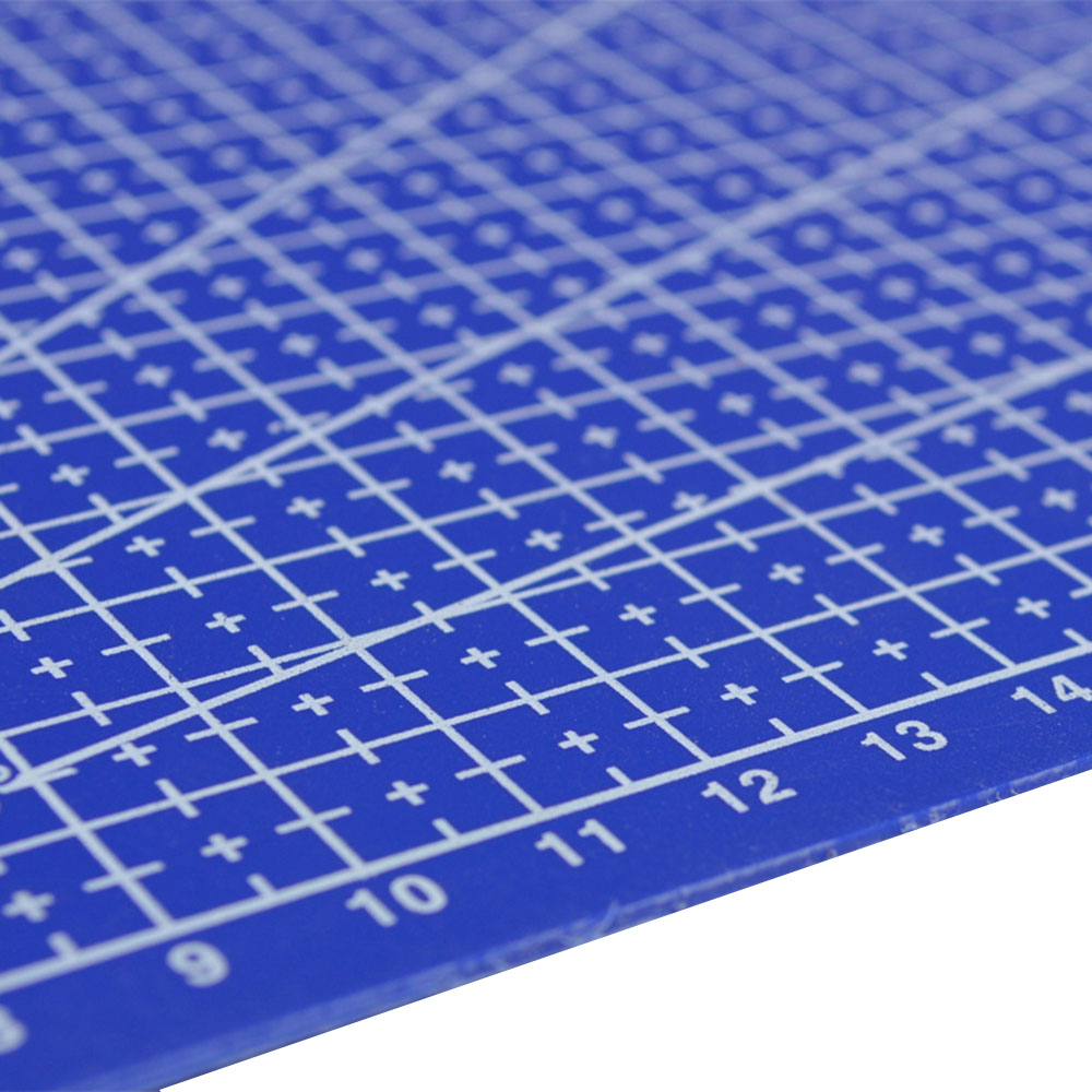 1 Pc A3 Pvc Rectangle Grid Lines Cutting Mat Tool Plastic Craft Diy Tools 45cm * 30cm