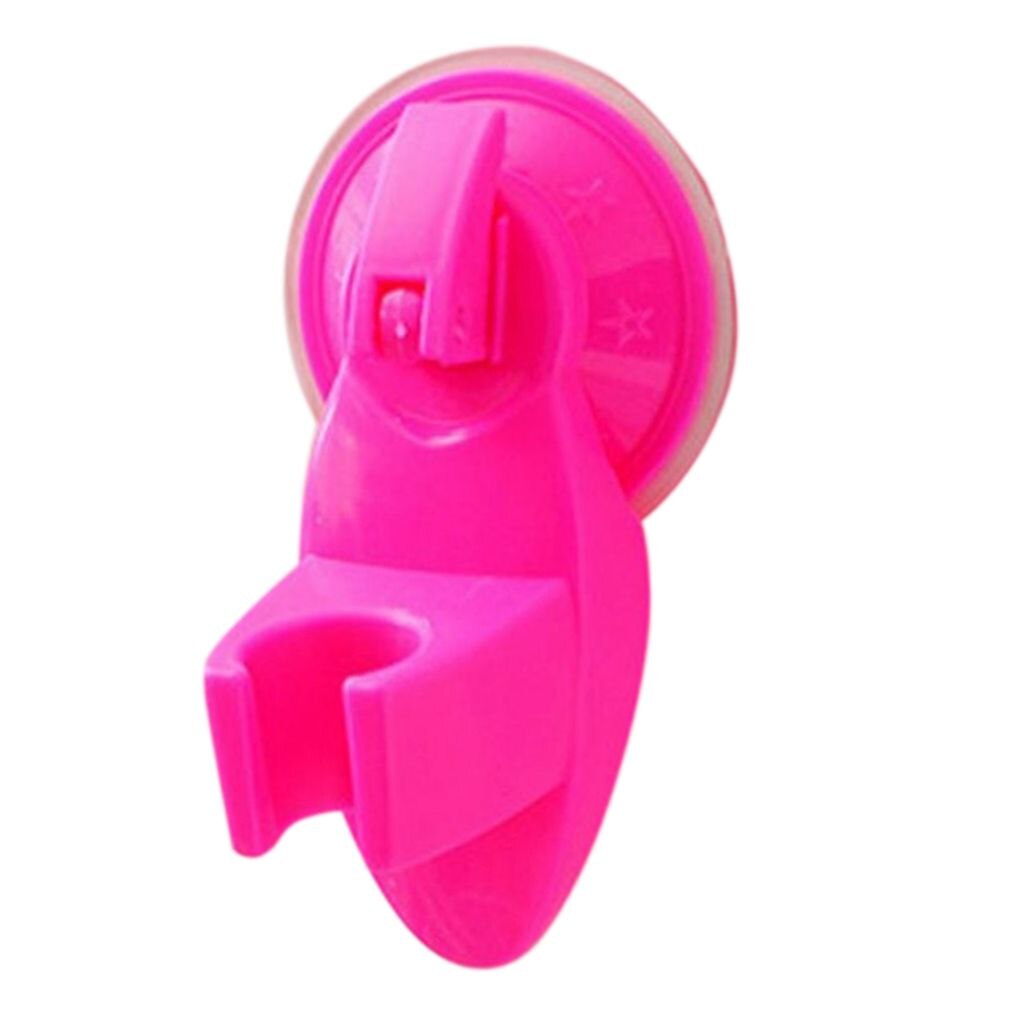 Bathroom Strong Attachable Shower Head Holder Movable Bracket Powerful Suction Shower Seat Chuck Holder: 5