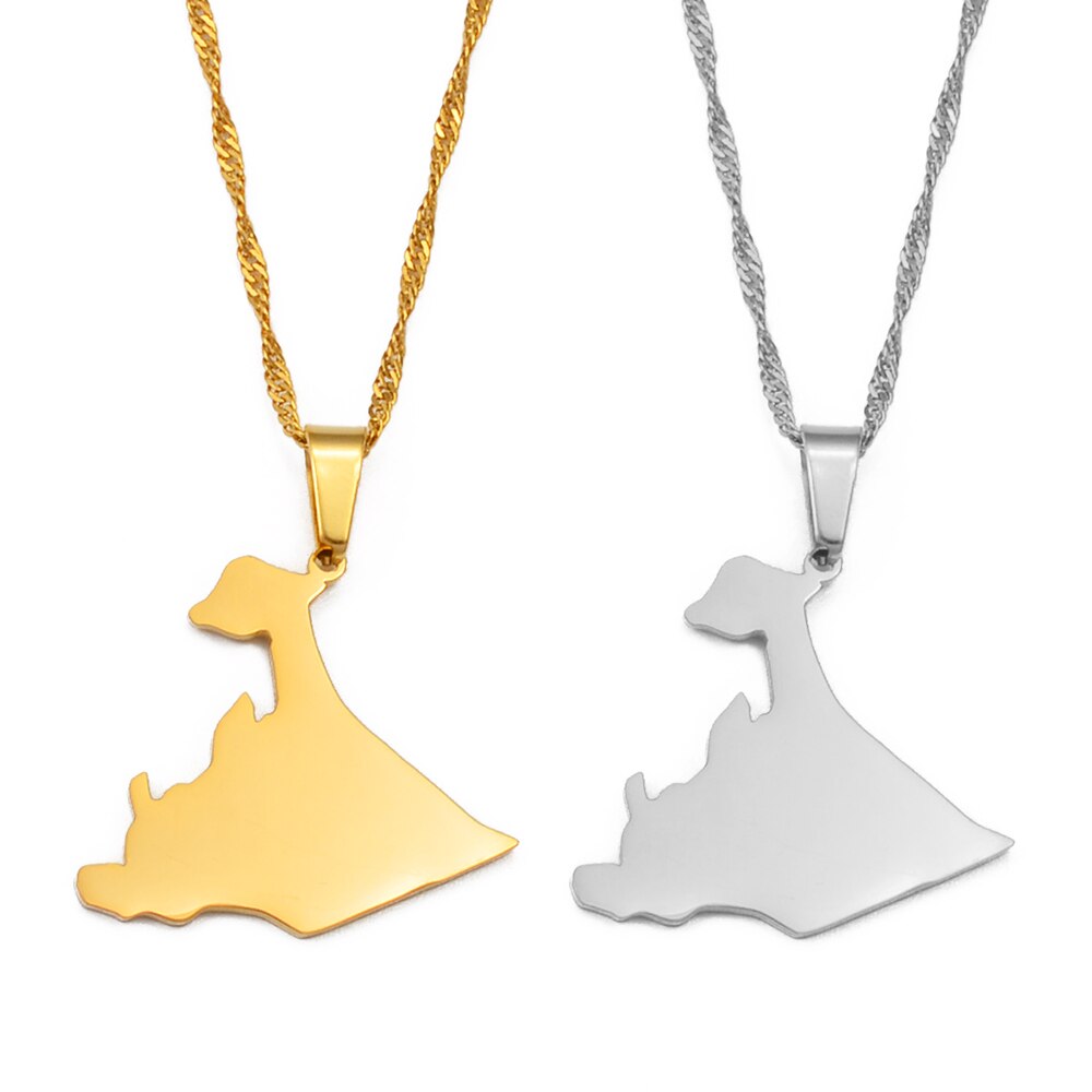 Anniyo Ethiopia Ogaden Region Pendant Neckalces for Women Men Jewelry #209521