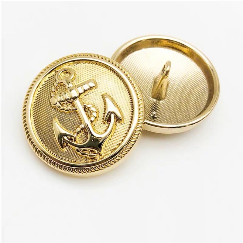 Bestverkopende producten Naaimateriaal Naaiaccessoires Knoppen voor jas Heren Button Up Shirt Jacket Knoppen: 8# / Antique Zinc
