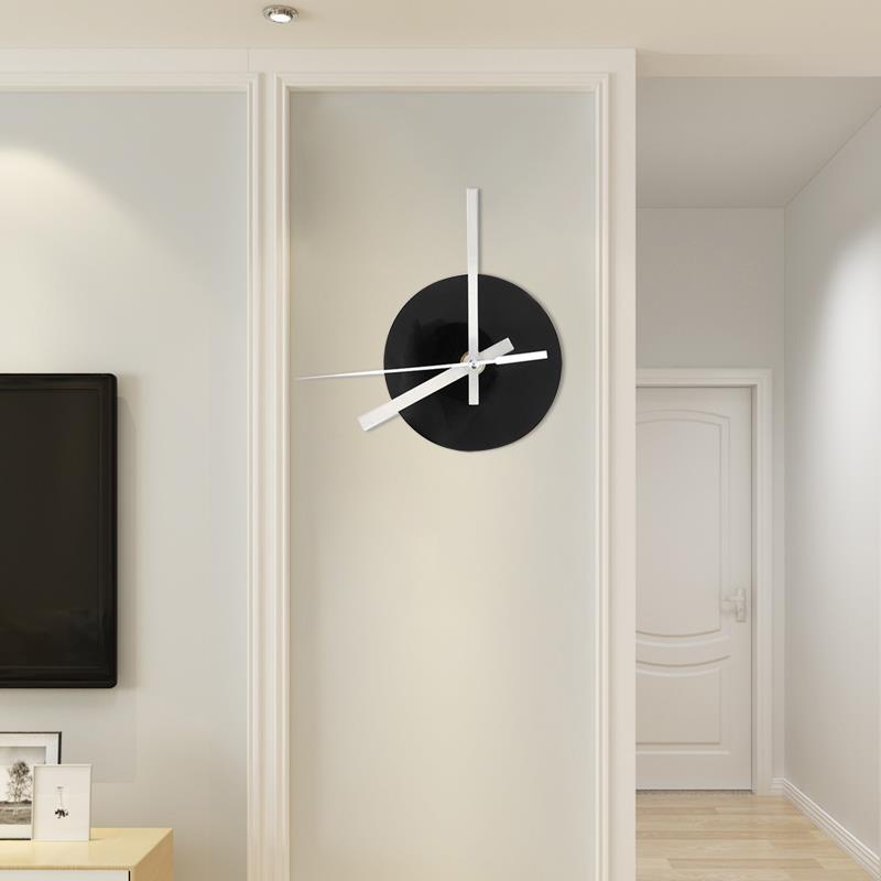 Klok reparatie onderdelen wandklok kern klok accessoires wandklok handig economisch rond diy acryl zwart & witte wijzers