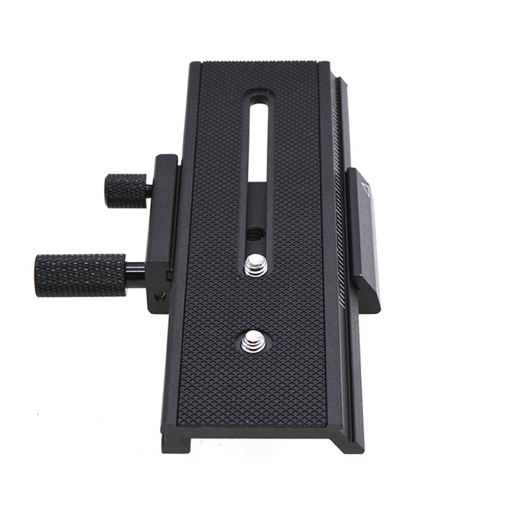 Camera Rail Beugel Slide Rail Klem Plaat Houder Beugel Waterpas Compatibel Voor Zwitserse Camera Statief Balhoofd Monopod