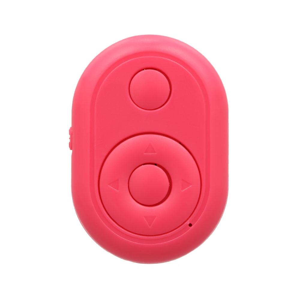 HitTime rilascio Video di registrazione dell&#39;otturatore della fotocamera con telecomando per Selfie Wireless compatibile con Bluetooth per Smartphone Android iphone: Colore rosa