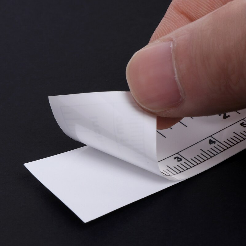 45cm 90cm Self Adhesive Metric Measure Tape Vinyl Silver Rulers For Sewing Machine Sticker