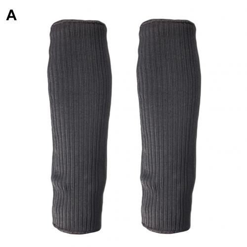 2Pcs Stainless Steel Wire Anti-Cut Safety Level 5 Protection Arm Guard Sleeve: Without Glove