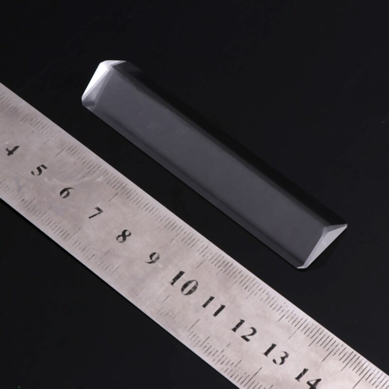 OOTDTY K9 cristal óptico ángulo recto que refleja el prisma Triangular para la enseñanza de espectro de luz