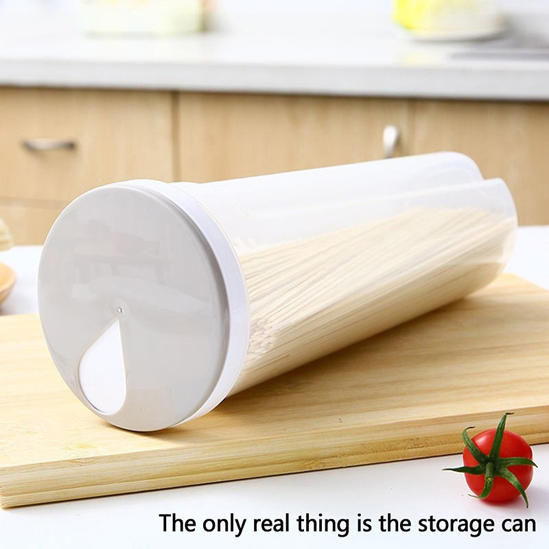 Voedselbewaardoos Luchtdichte Verzegelde Containers Graan Pasta Opbergdoos Voor Granen Spaghetti Noodle Tarwe Pasta Keuken Organizer: Rood