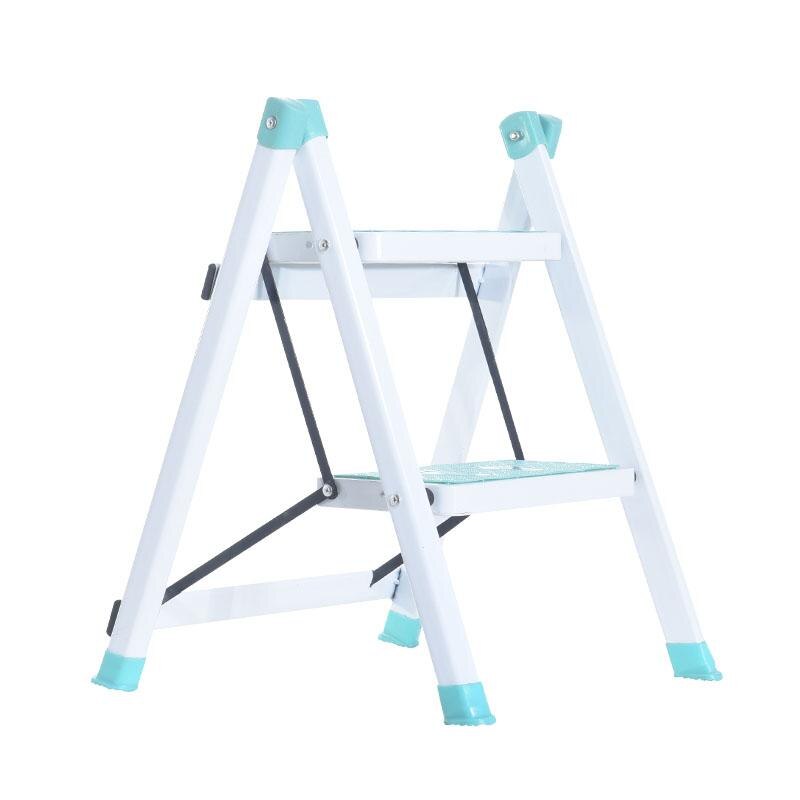 Home Kitchen Folding Ladder Two Step Ladder Herringbone Ladder Stepping Up Pet Ladder Step Stool Folding Step Stool Step Ladder: Color 2