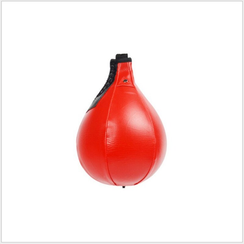 Ballon de boxe en forme de poire, élastique, gonflable, suspendu, pour entraînement à la boxe, sac de sable