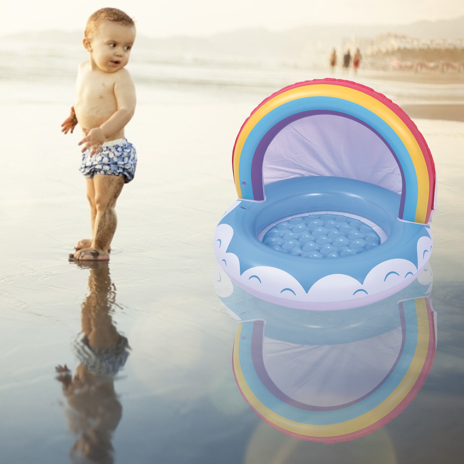 Baby Opblaasbare Ronde Zwembad Pvc Veilig Zomer Opblaasbare Bad Water Partij Speelgoed Zwembad Voor Kinderen