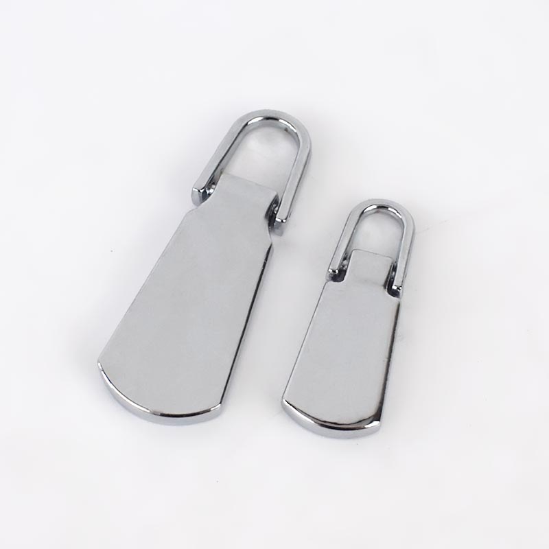 5Pcs Detachable 3# 5# Metal Zipper Pullers For Zipper Sliders Head Zip Repair Kits Zipper Pull Tab DIY Sewing Accessories ZT101: No3-Chrome