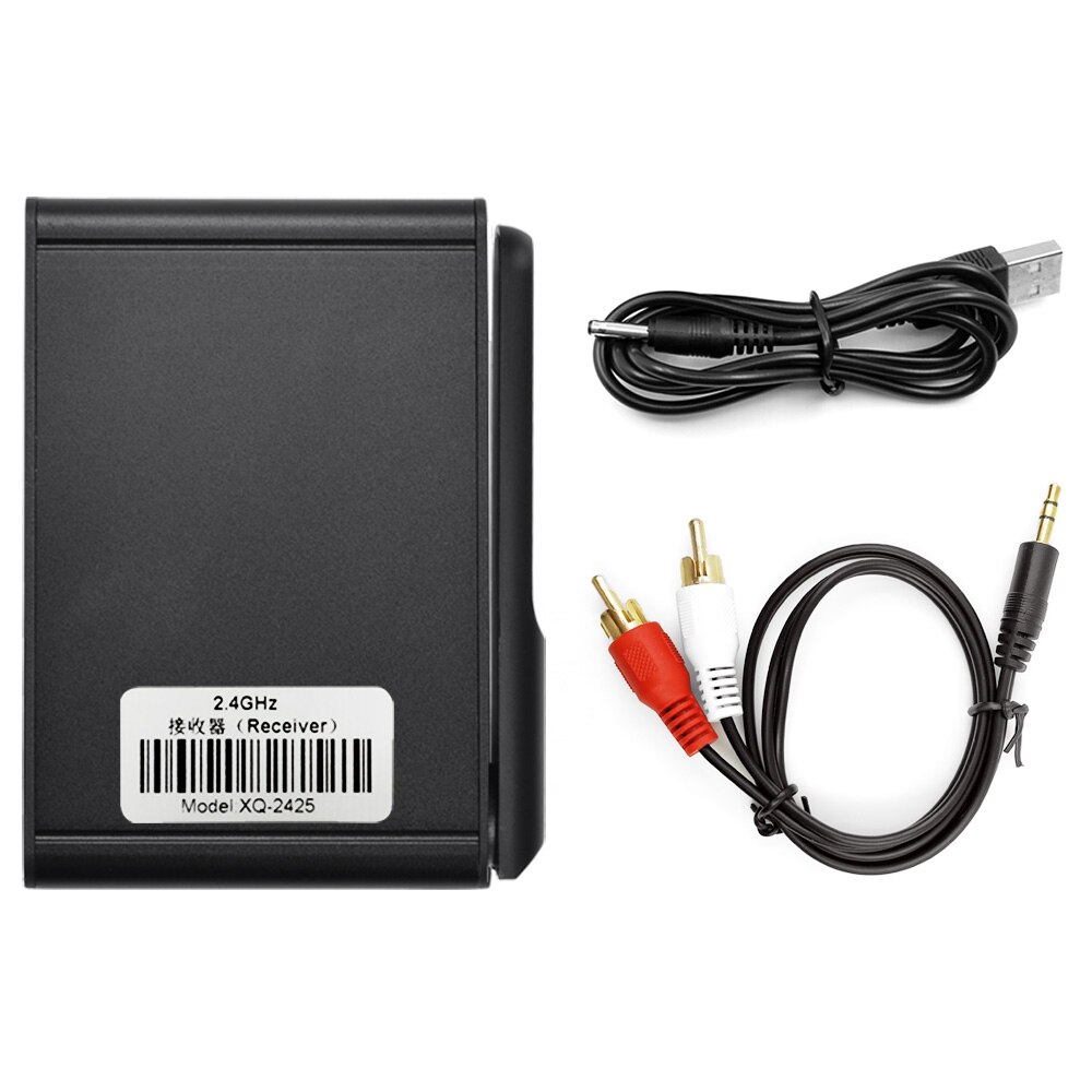 2.4Ghz Hifi Digitale Draadloze Audio Zender Ontvanger 200M Wireless Music Sound Adapter Met 3.5 Mm Audio Kabel Voor ipad: Only Receiver