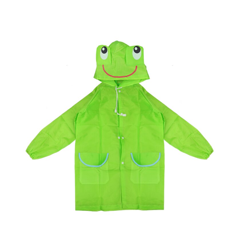 1 Uds estilo Animal de dibujos impermeable para niños abrigo de lluvia impermeable traje de lluvia estudiante chubasquero con estilo Animal
