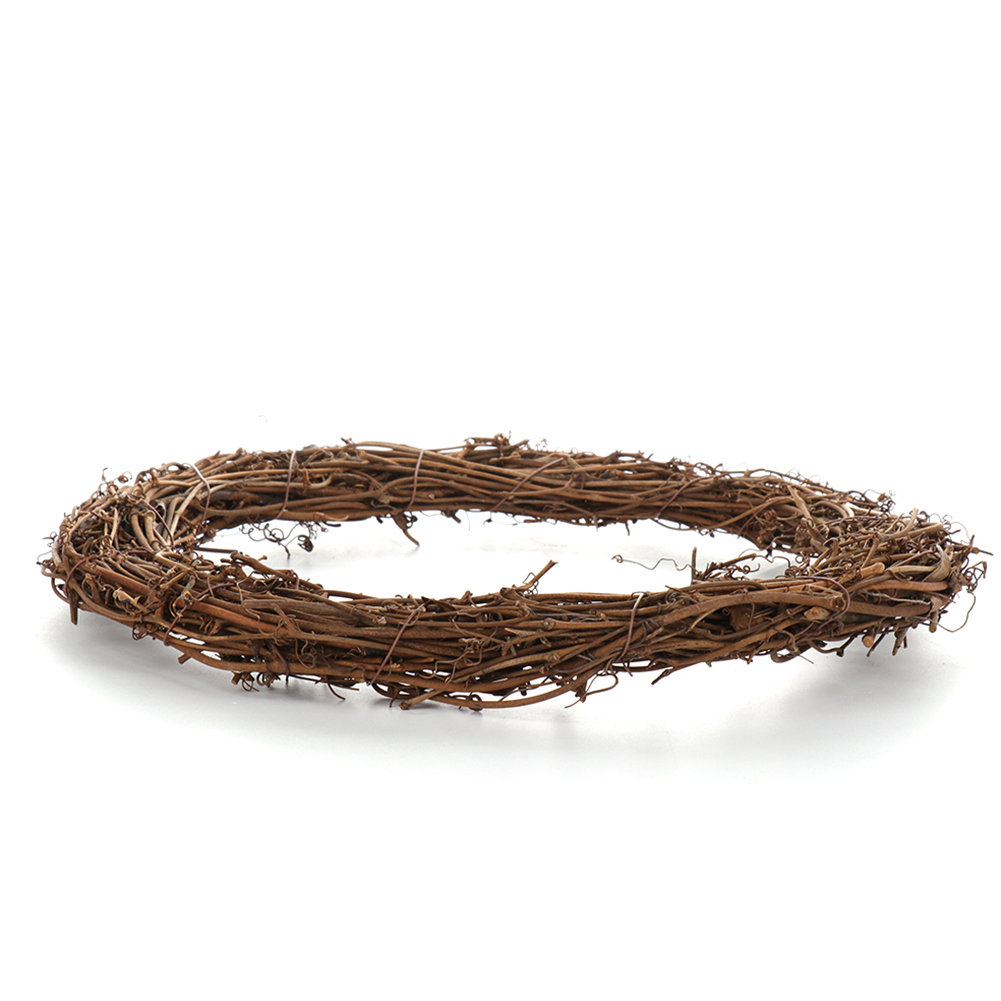 1 stücke Hochzeit Dekoration 8-40cm Heimat Party Hochzeit Kränze Dekoration Girlande Material Rattan Kranz DIY Kranz Party