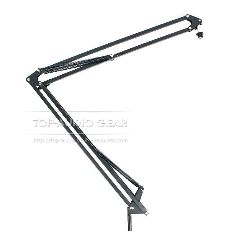 Extra Long Suspension Tabletop Cantilever Shaft Microphone Stand For RAZER SEIREN MINI Desktop Mic Clamp Mount Scissor Boom Arm