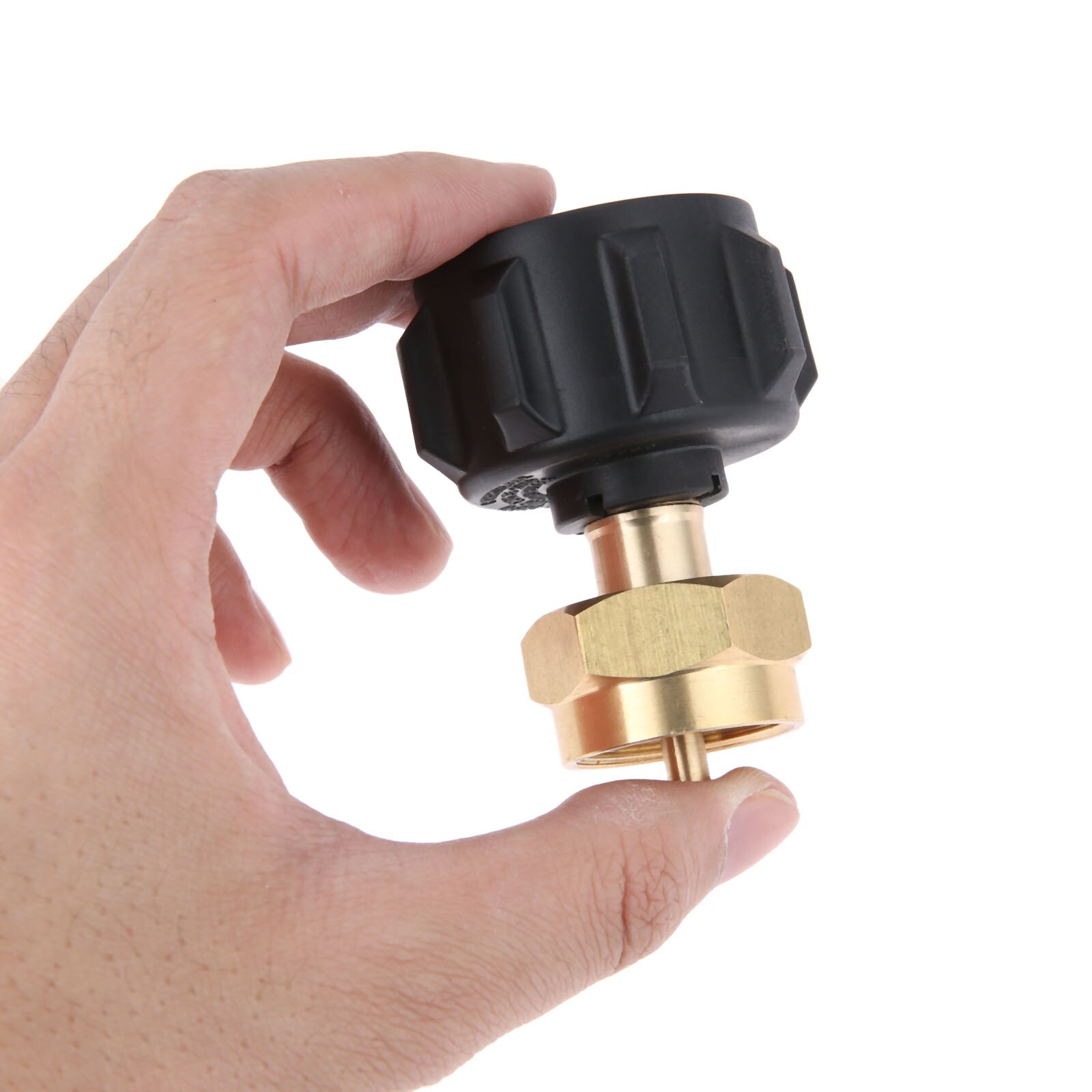 1 LB Propane Refill Adapter for QCC1 Tank and 1LB Gas Bottle Cylinder Outdoor BBQ Grill