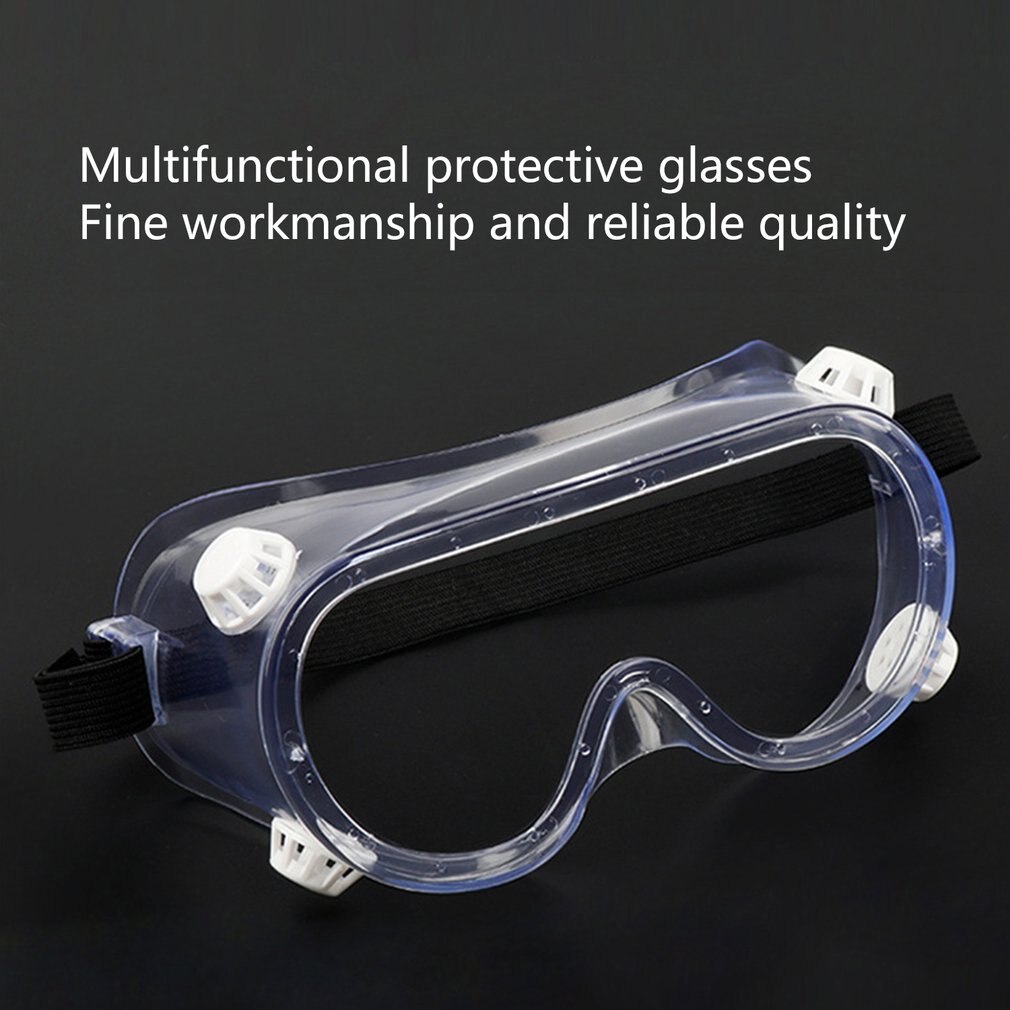 Transparent Goggles Protective Glasses Anti-fog Anti-ultraviolet Isolation Glasses Lab Anti Fog Adjustable Eyewear: Anti-impact-sand