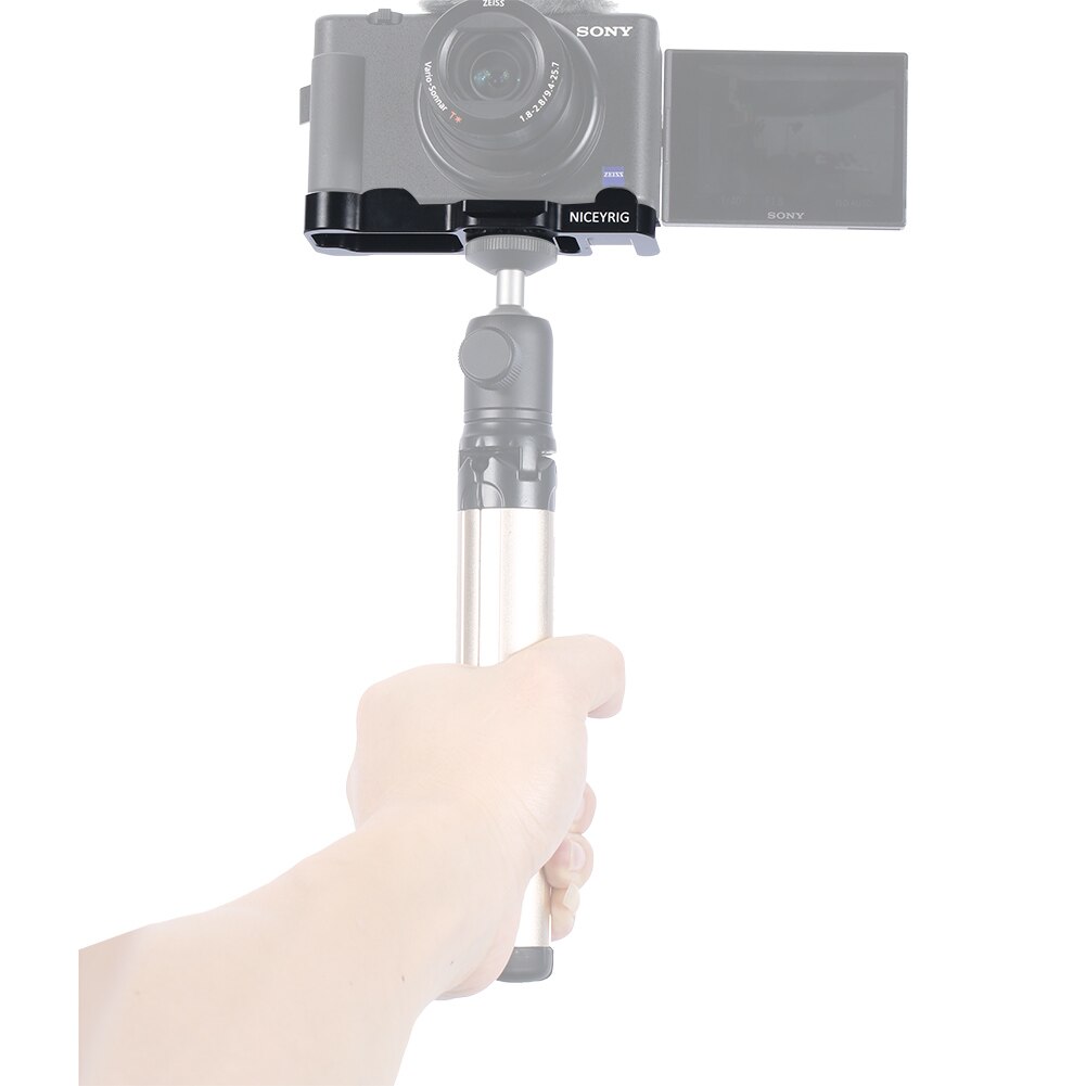 Piastra di Base Niceyrig con coda di rondine arca-swiss per fotocamera Sony ZV-1