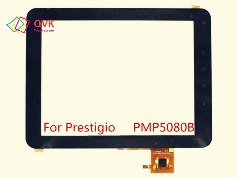 Black touch screen for Prestigio Multipad 7077 7079D 5785C 7480D 5780C 5880D 5080C 5080B Capacitive touch screen panel