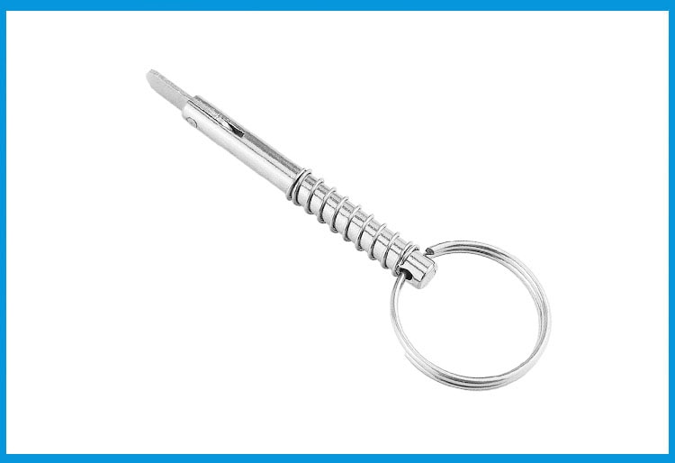 Goupille de dégagement rapide d'acier inoxydable de la catégorie 316 Marine de MATEL de 5mm BSET pour le bateau
