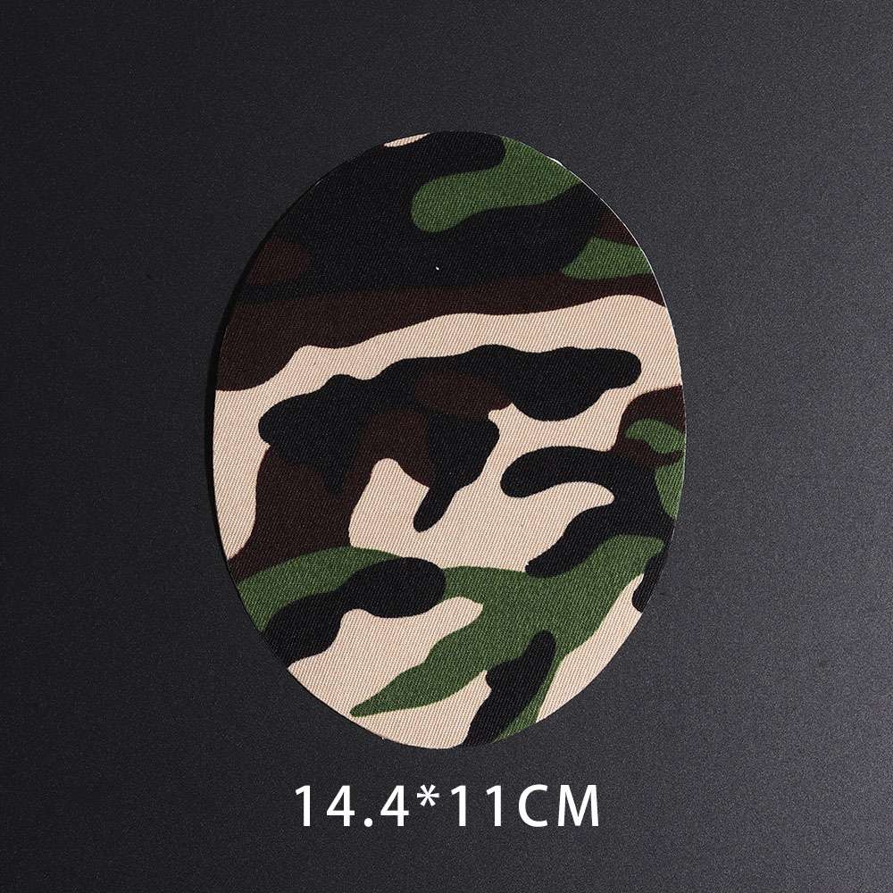 ArmyGreen-parche de tela para planchar, reparación de cuero, codo, rodilla, parches de mezclilla para ropa, pegatinas de mezclilla, accesorios de ropa: 15