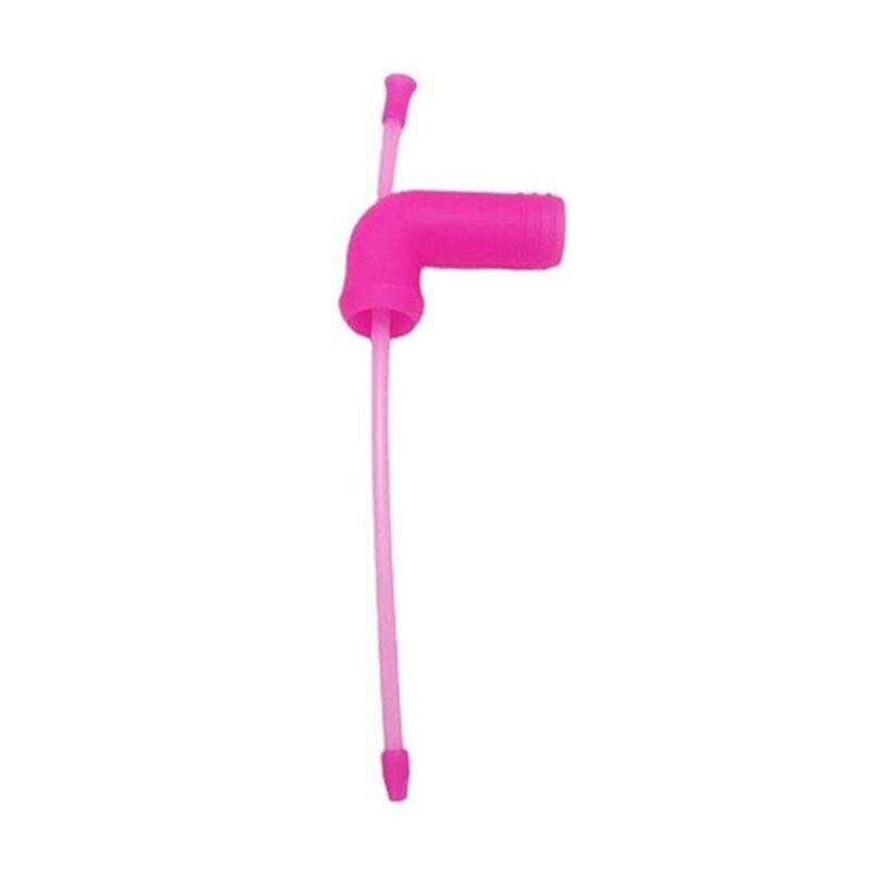 Portable Beer Snorkel Beer Funnel,Beer Chugger,Party Games Fast Drinking,Beer Chugger Chugger,Beer Bottle Funnel: Pink